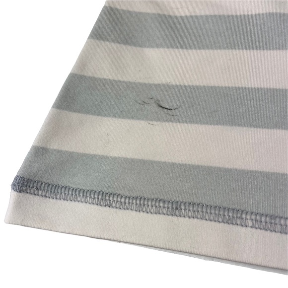 Lululemon Racerback Woman’s Power Y Tank Top Shirt Striped Yellow Sz 6 Athletica - Picture 10 of 16